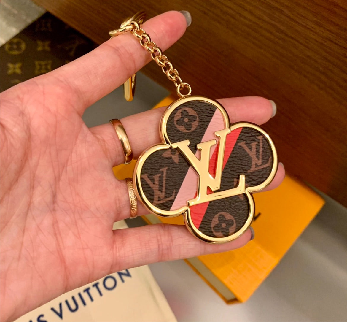 LV keychain for handbag