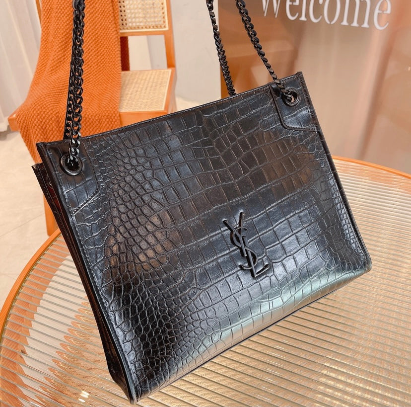 YSL woman Shoulder Black handbag