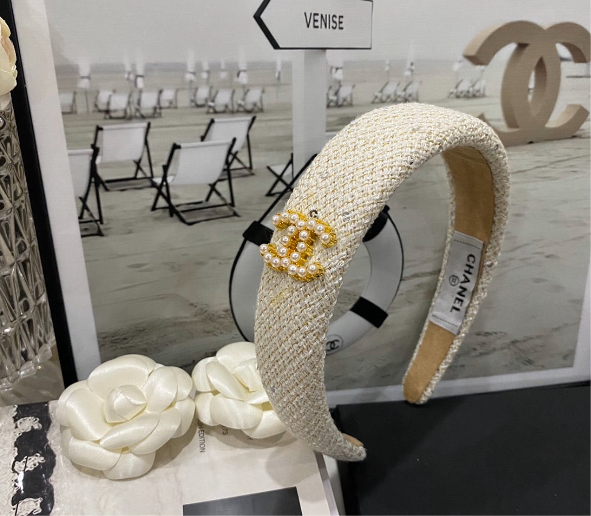 New pearl woman headband