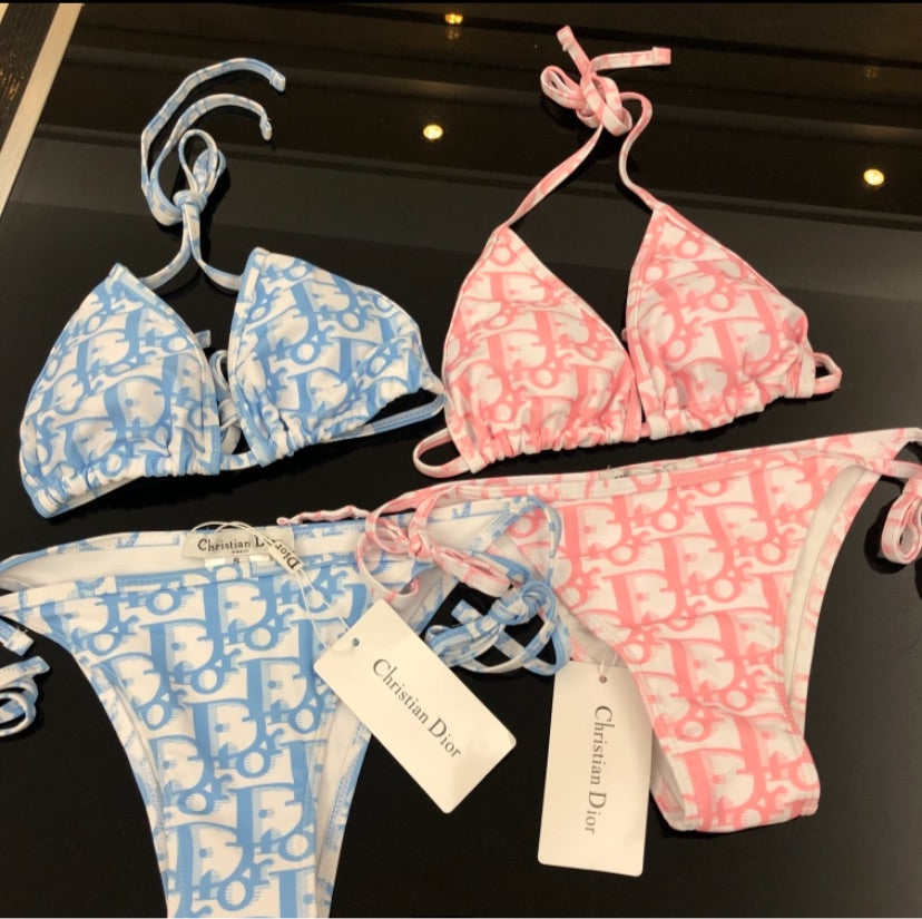 Woman Dior swim wear 2 piece