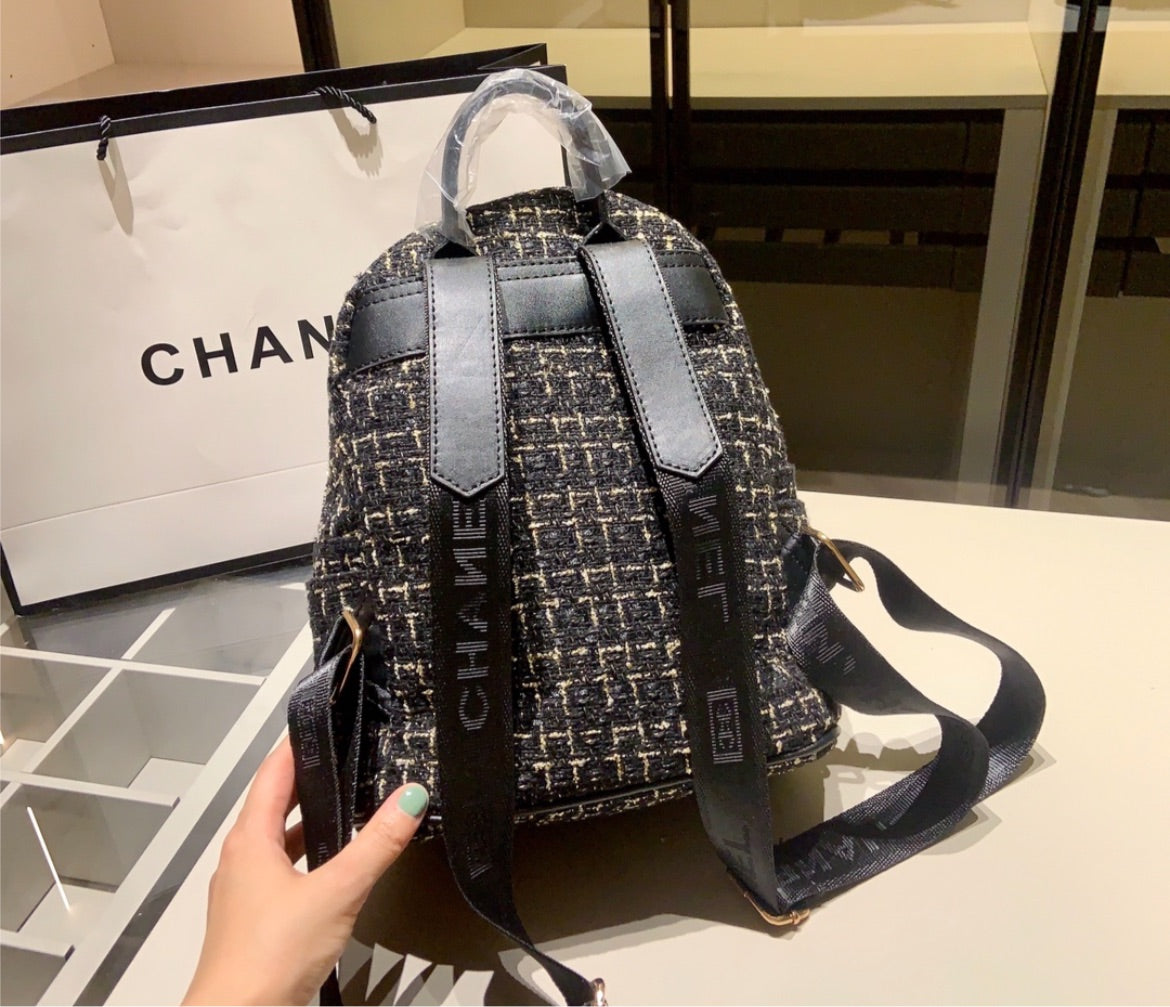 Chanel woman backpack