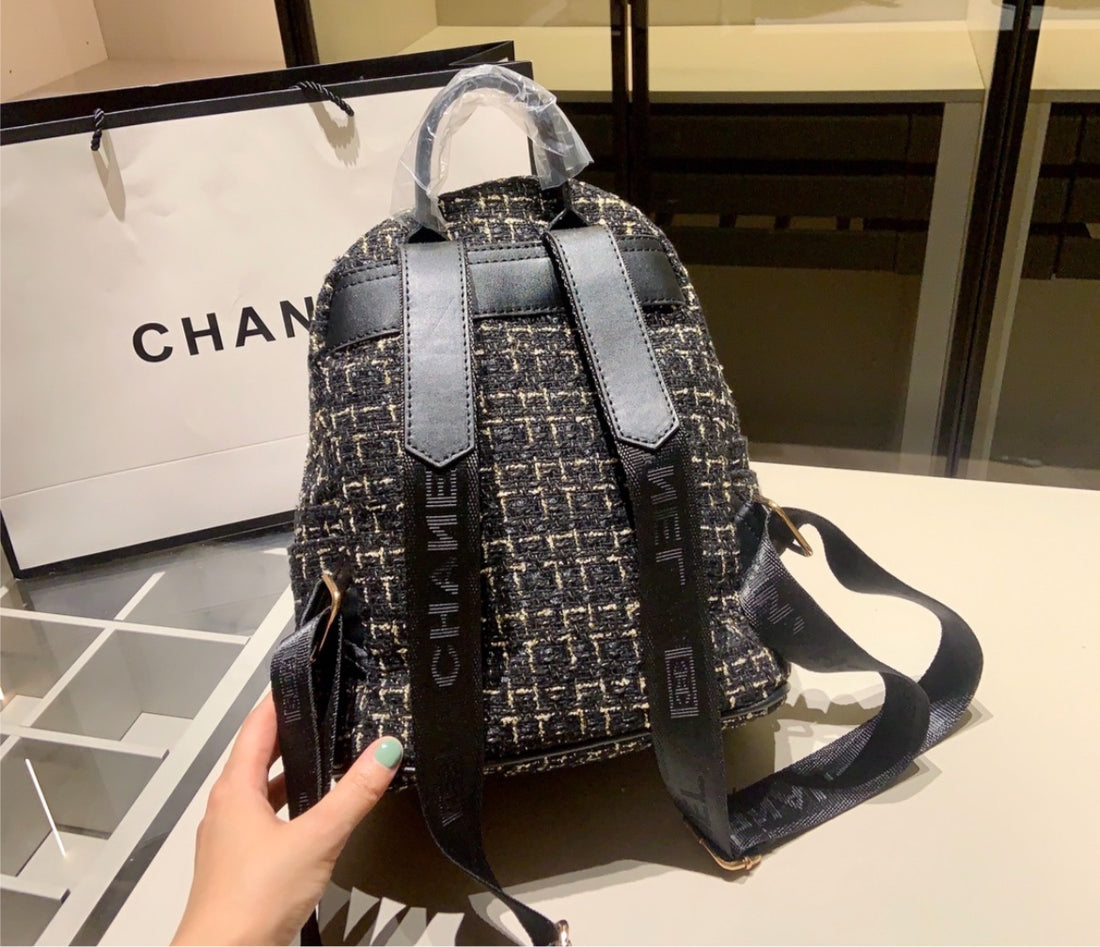 Chanel woman backpack