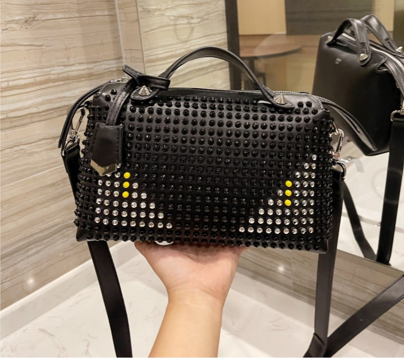 Leather woman Fendi handbag