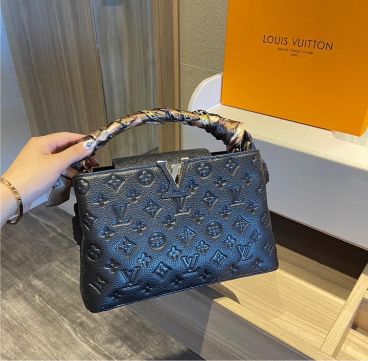 LV Black woman Handbag