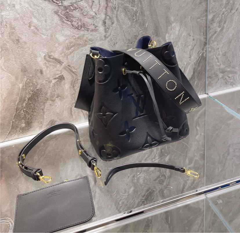 Louis Vuitton Black ladies handbag