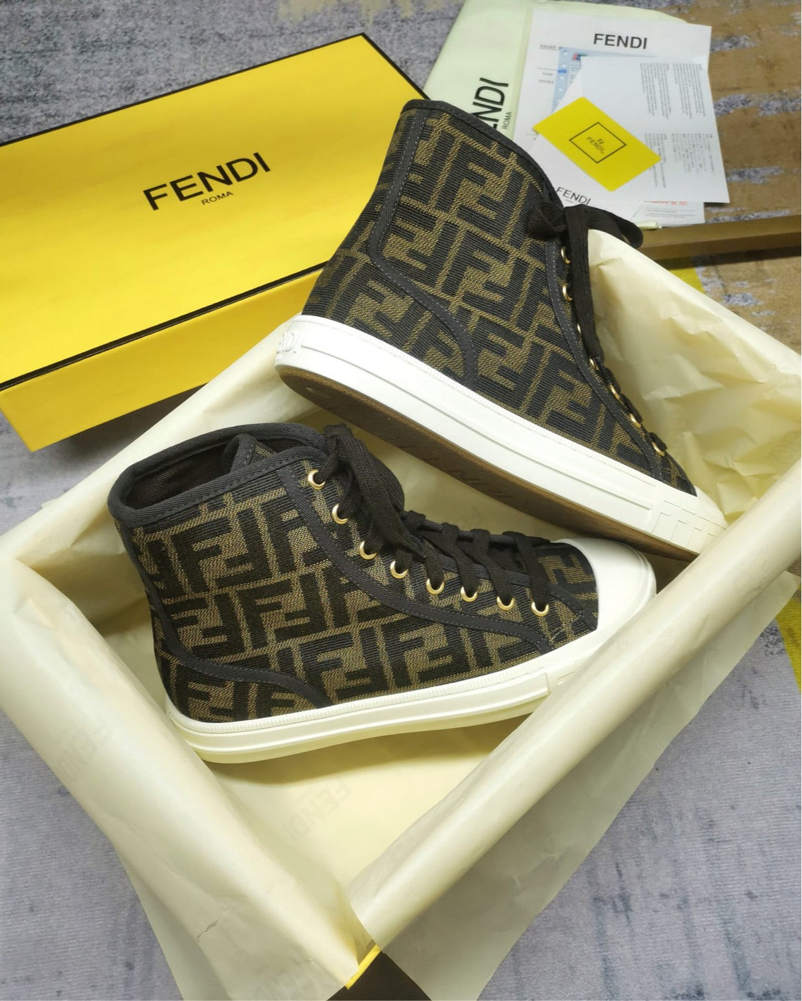 Fendi new woman sneakers