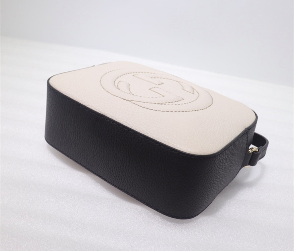 Black/white Gucci crossbody/ handbag