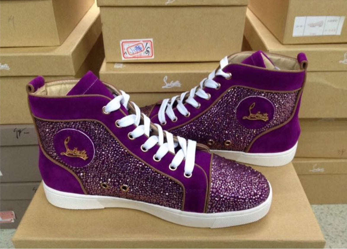 New Lou red bottom sneaker