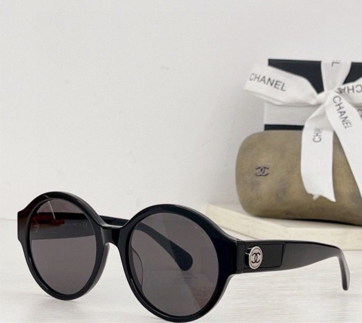 Chanel circle shape sunglasses