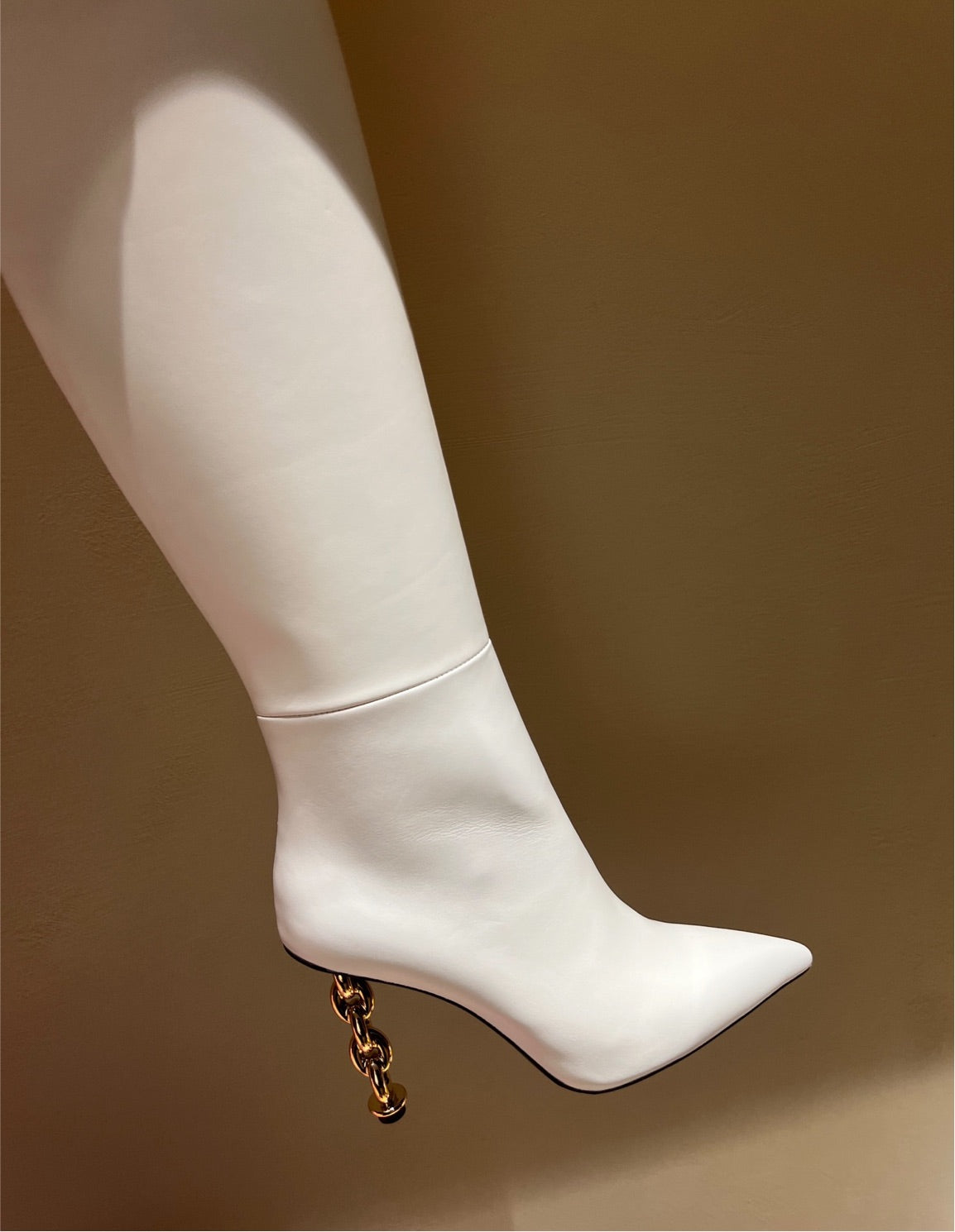 Tom Ford white boots