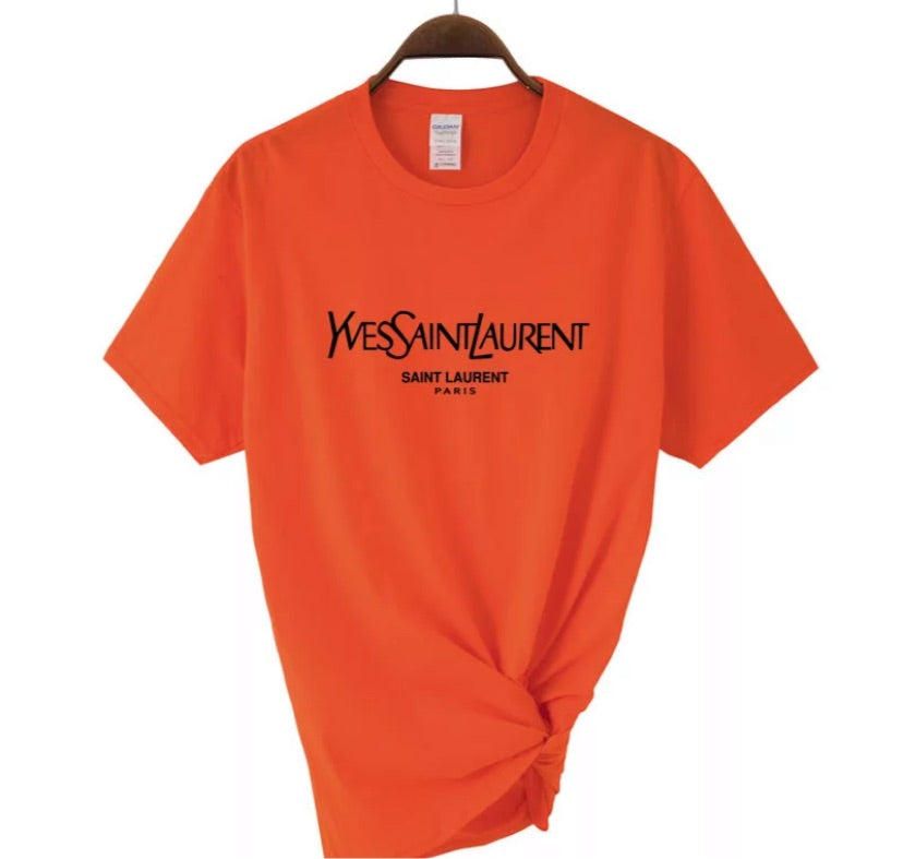 Cotton T-shirts saint Laurent