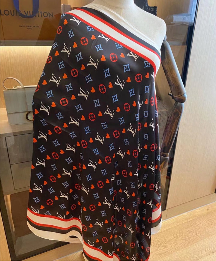 New woman LV scarf
