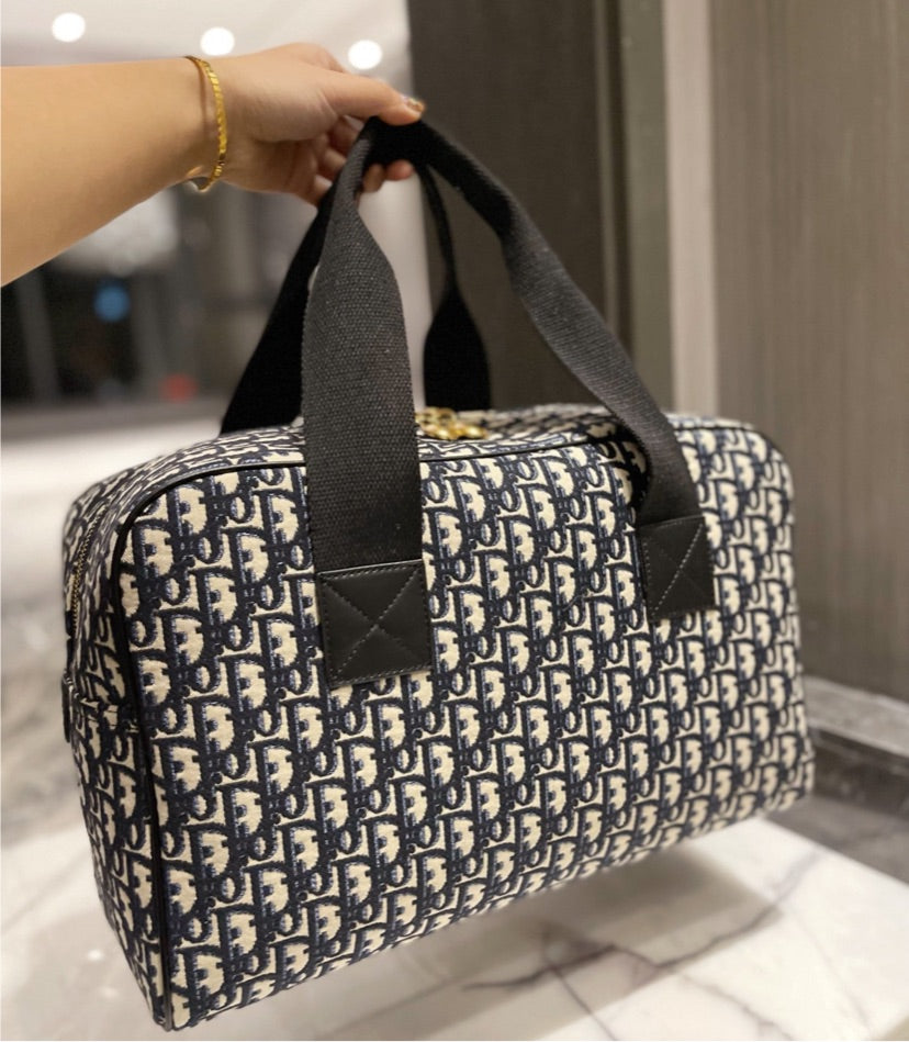Large woman Dior handbag