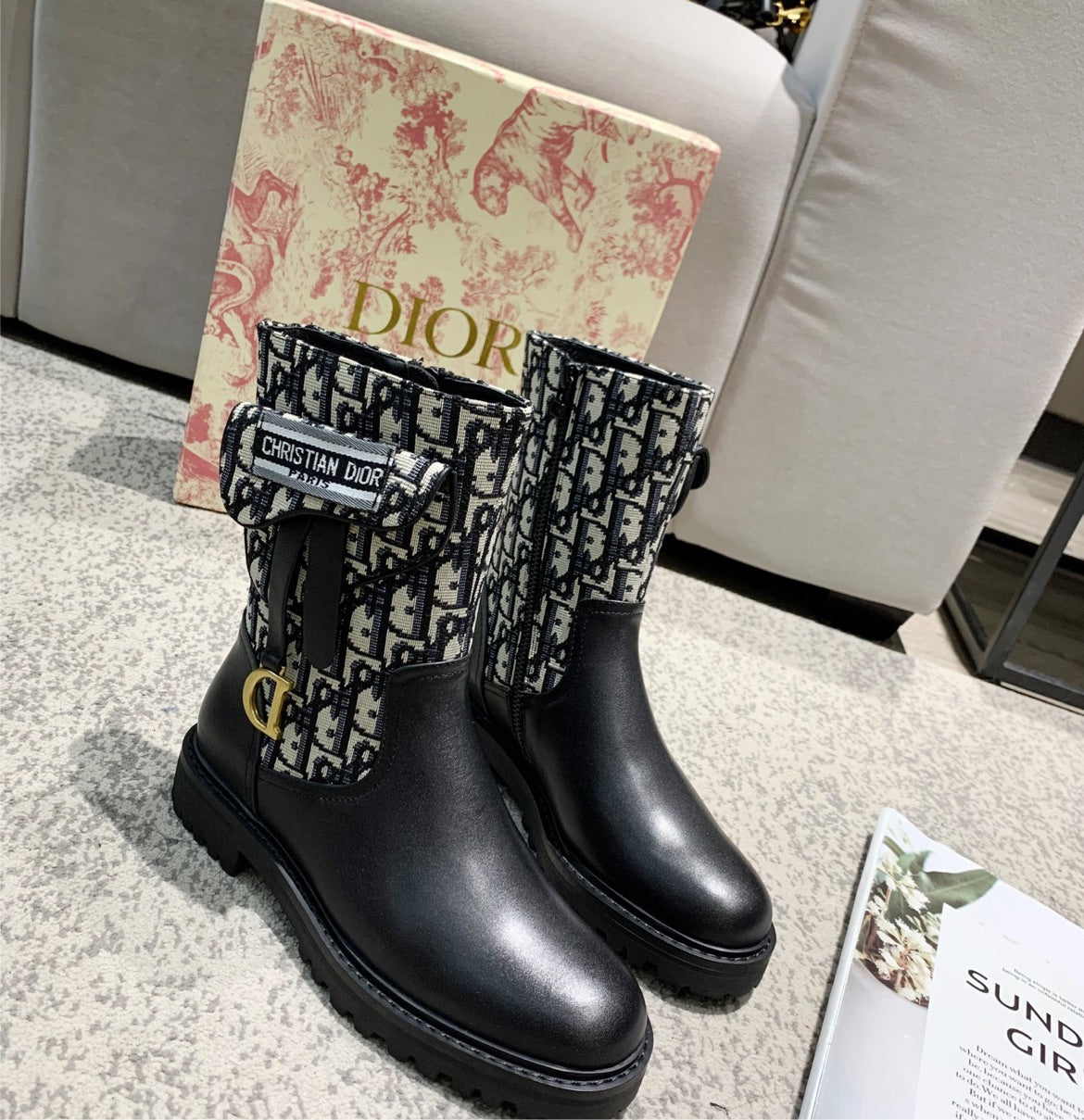New Woman Dior boots