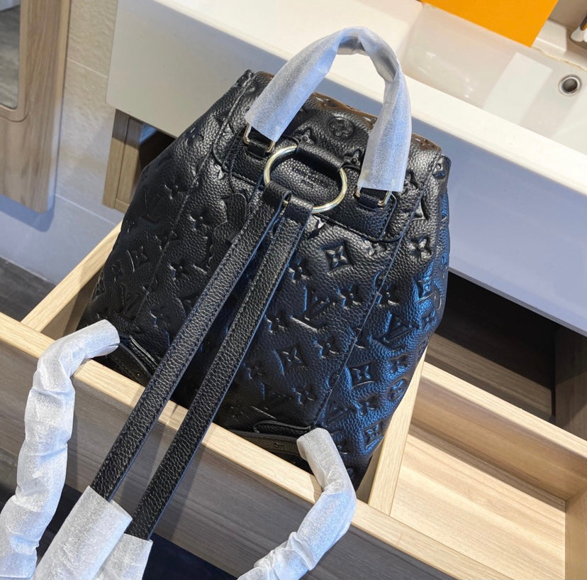 LV black Backpack