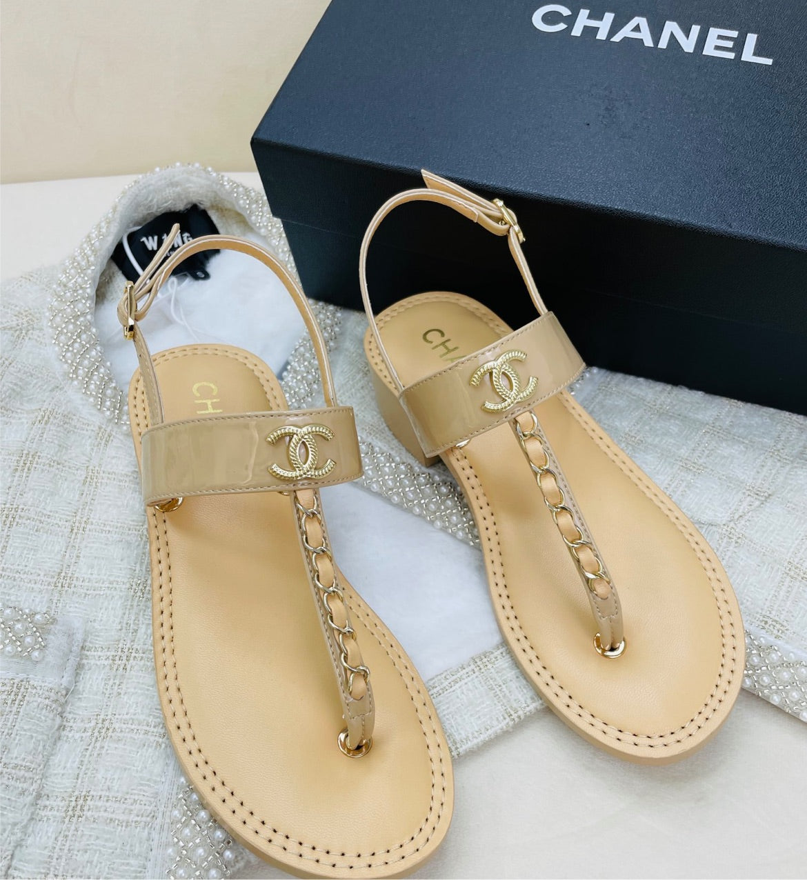 New woman Chanel sandal