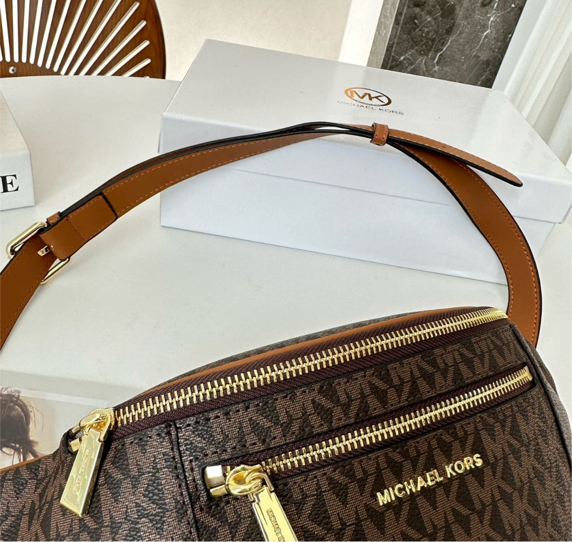 MK woman Fanny packs