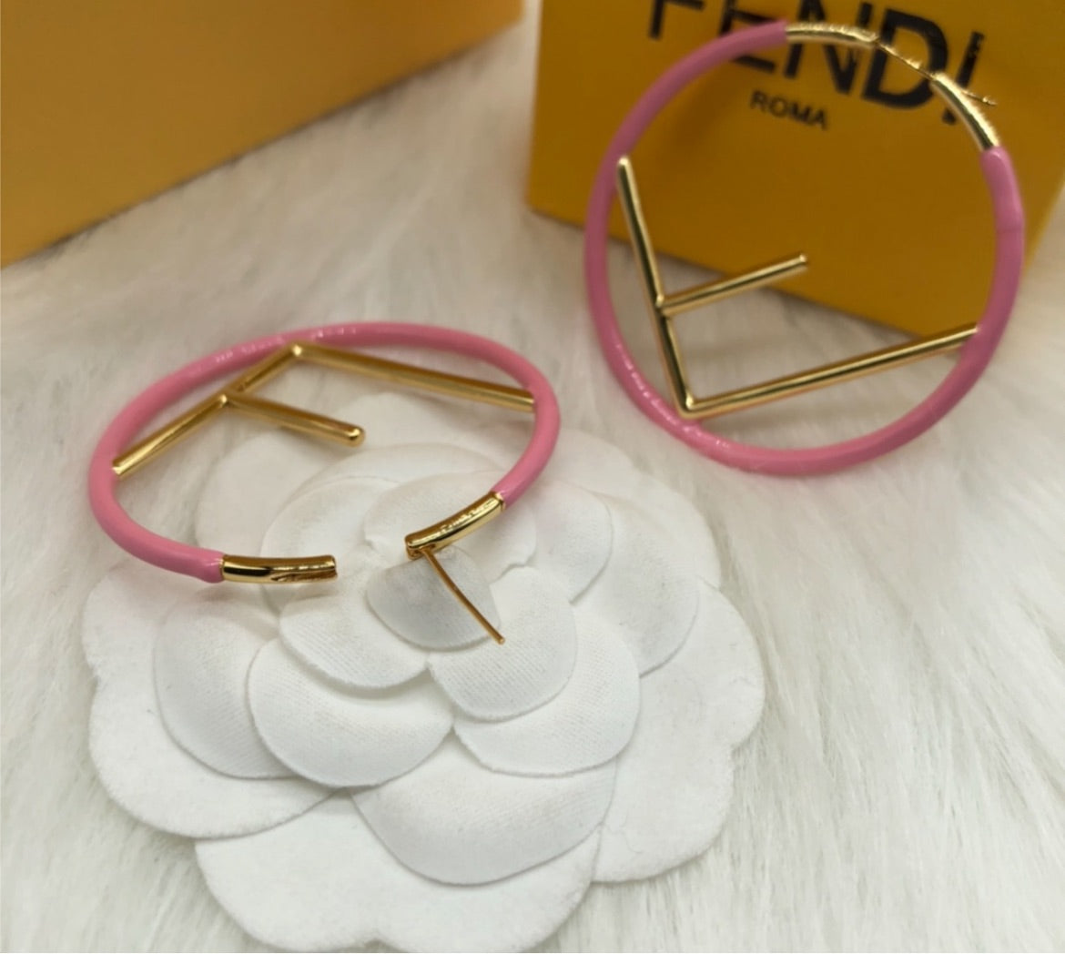 New Fendi Hoop earring