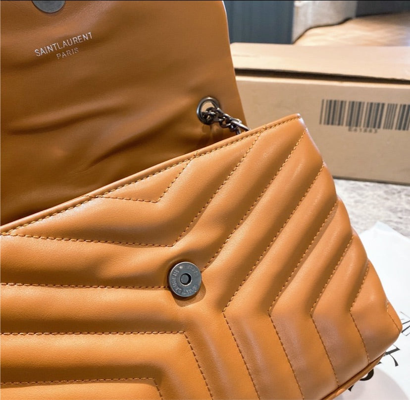 YSL woman shoulder handbag