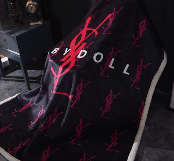 YSL Home blanket