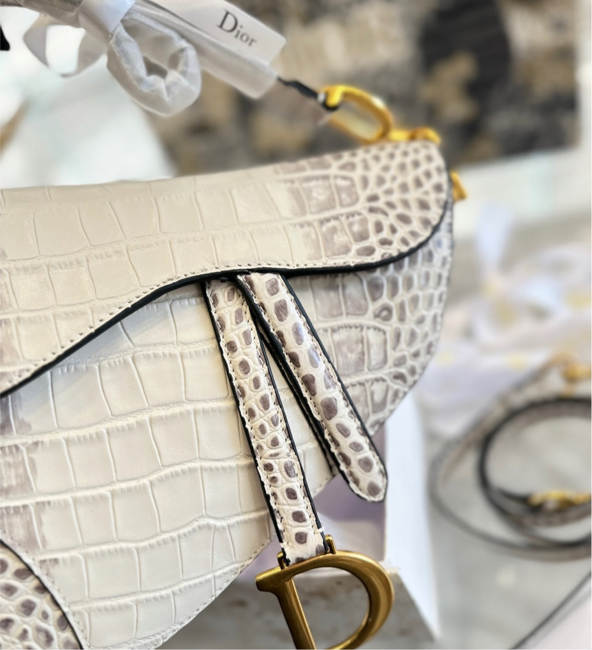 Woman New Dior handbag