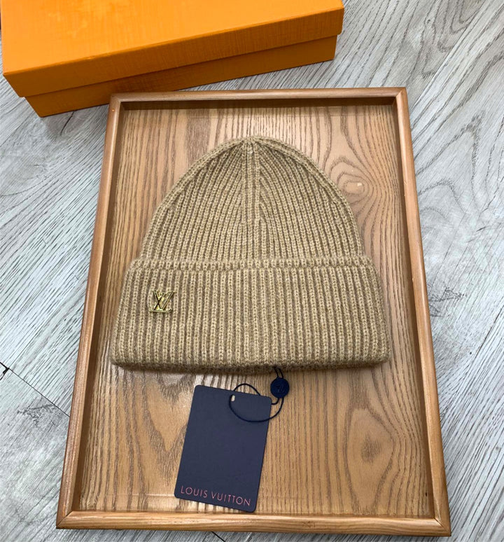 Tan LV hat