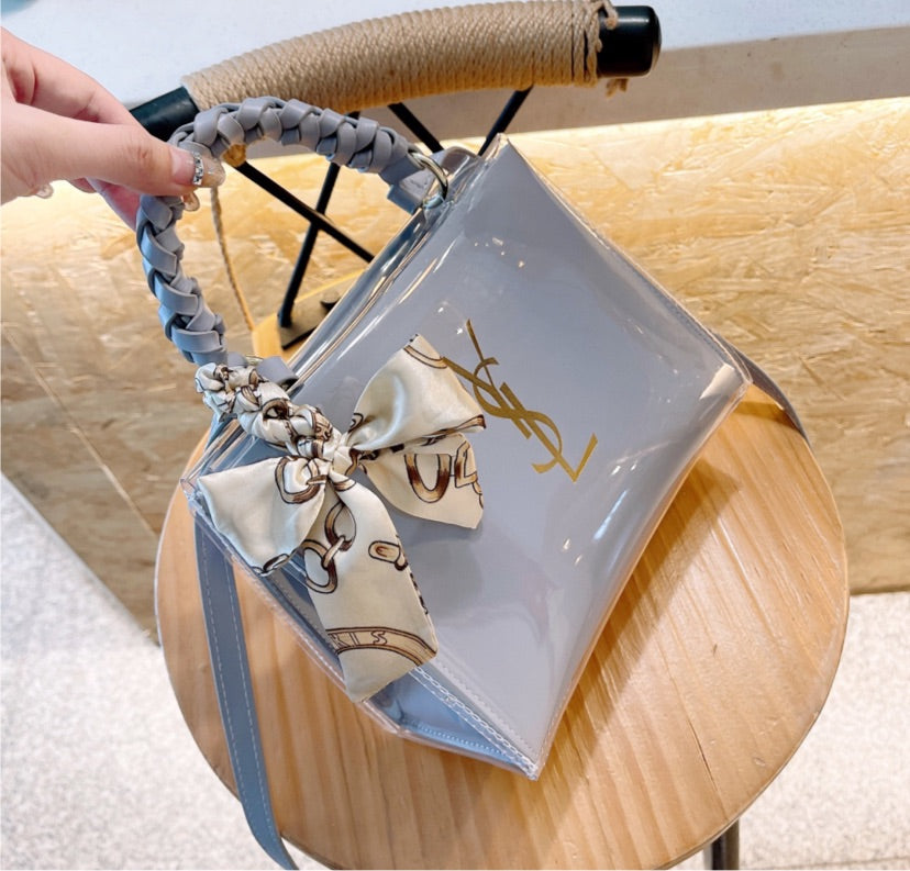 YSL woman shoulder handbag