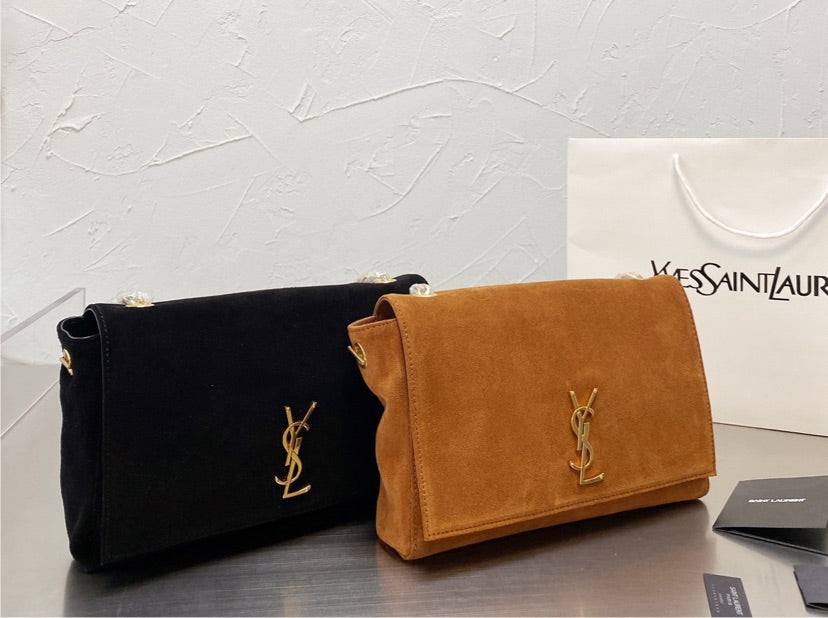 YSL suade woman handbag