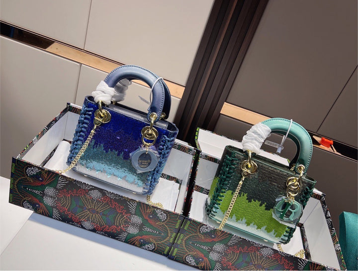 New Dior woman shoulder handbag