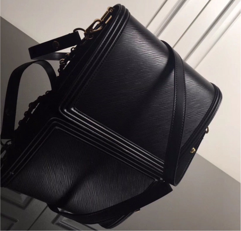 Leather LV crossbody/shoulder handbag