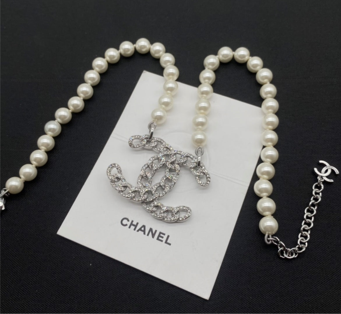 New Chanel pearl necklace
