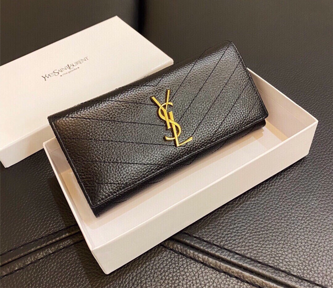 Saint Laurent black wallet