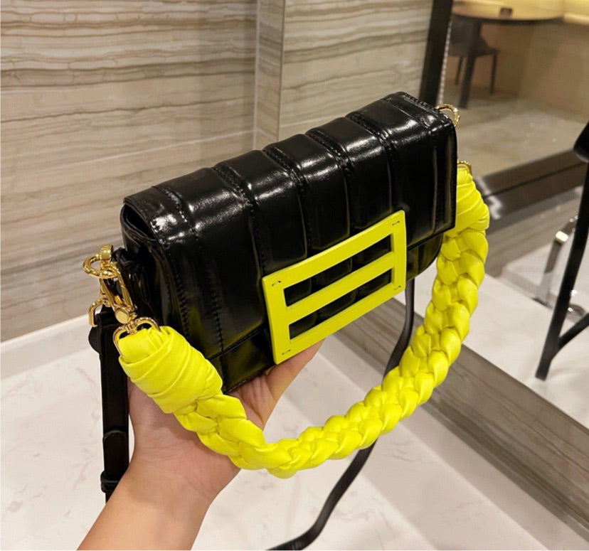 Leather Fendi Woman Handbag