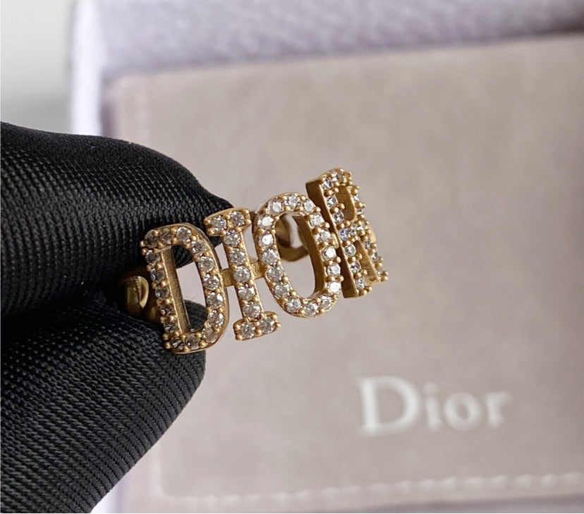 Dior woman gold plate ring