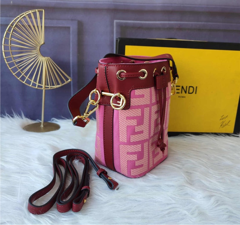New fendi pink handbag