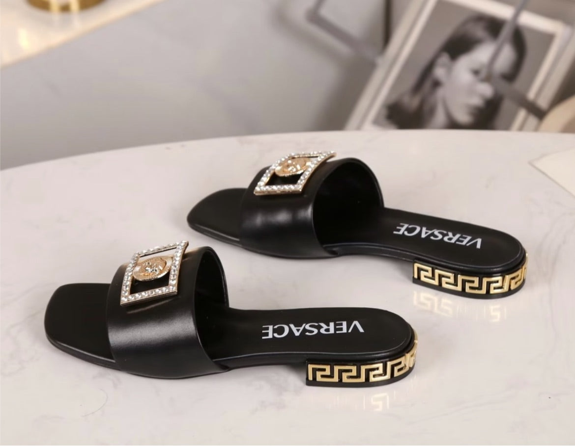 Versace woman slide sandal