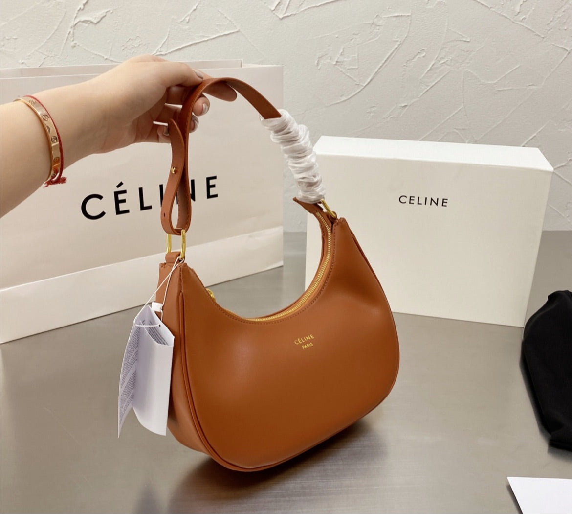 Leather Celine woman Handbag