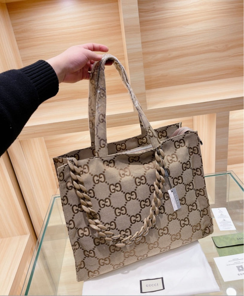 New Brown GUCCI woman Handbag