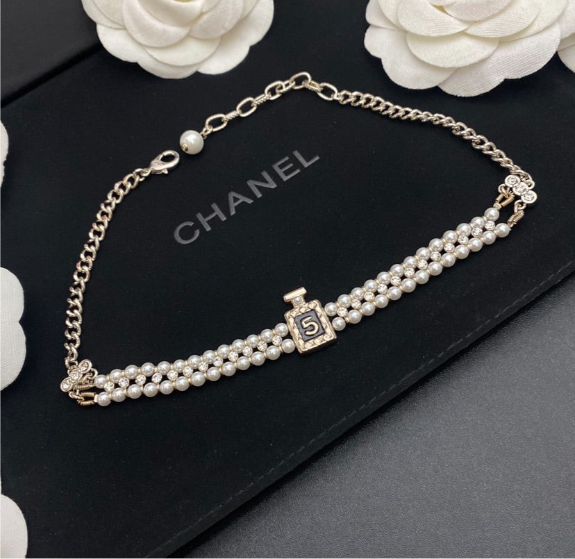 Chanel woman necklace