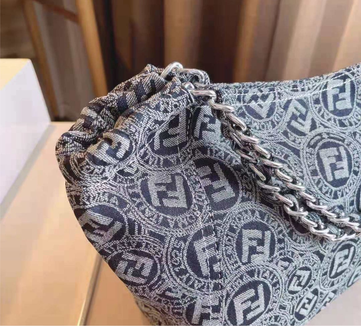 Woman shoulder Fendi bag