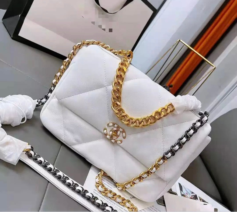 White Luxury Handbag