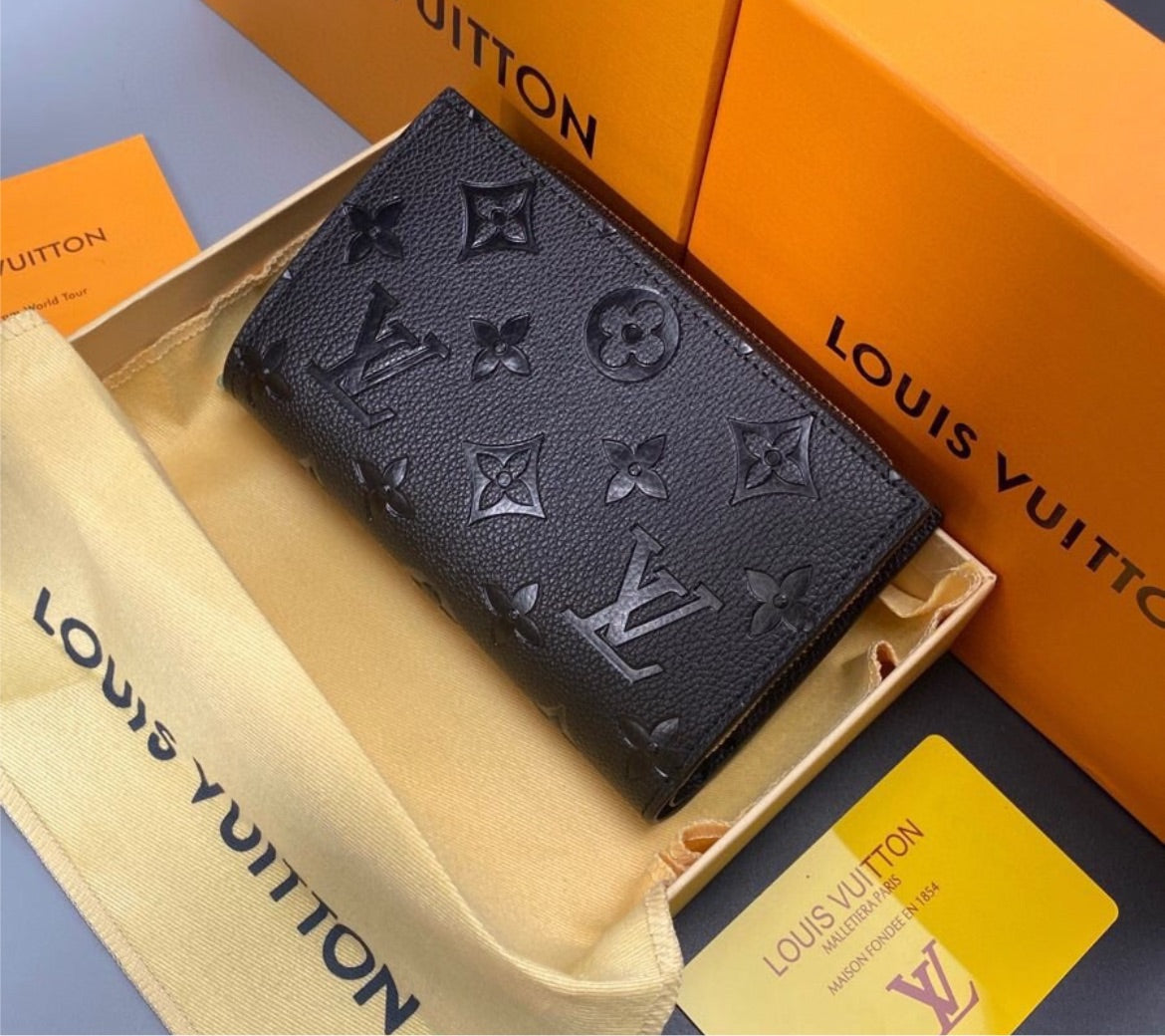 Black LV wallet