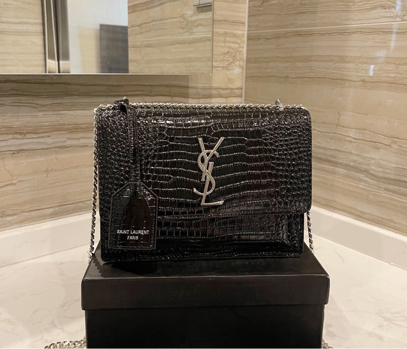 YSL leather woman handbag