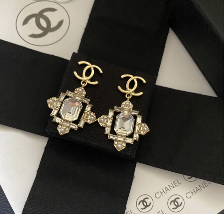 CC Dangle Earrings