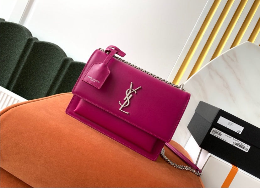 YSL leather woman handbag