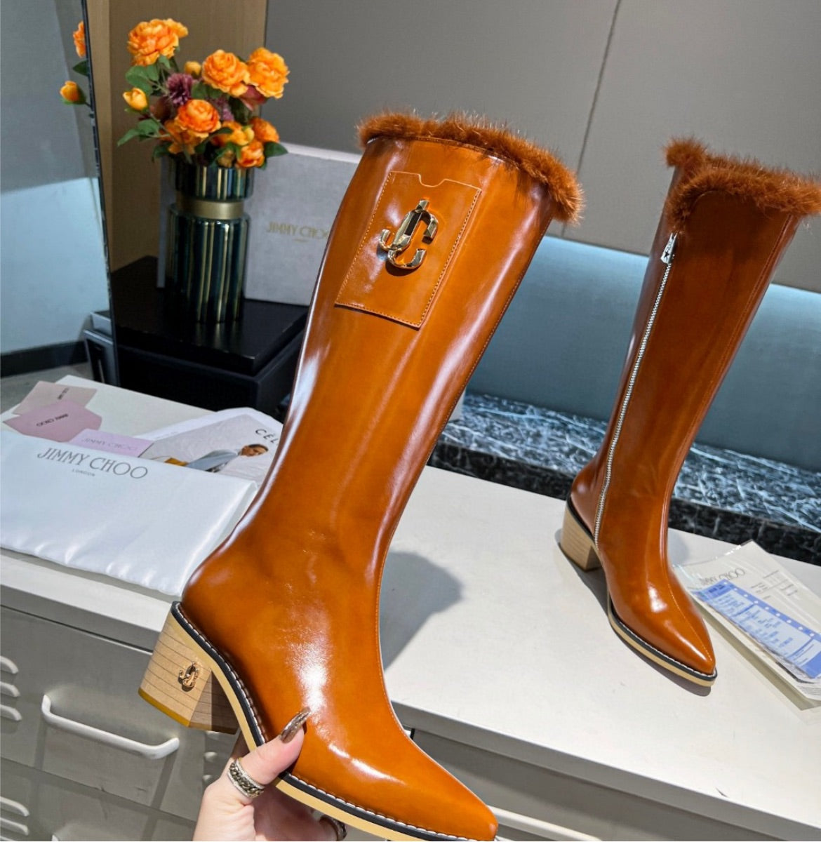 New Jimmy Choo woman Boots