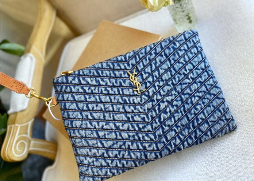 New woman YSL clutch