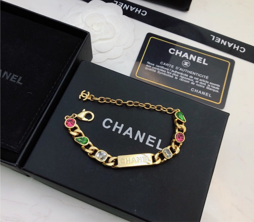 Colorful Chanel necklace