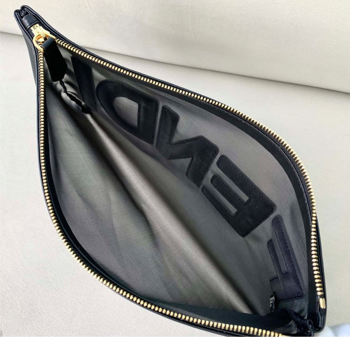 Fendi transparent wrist bag