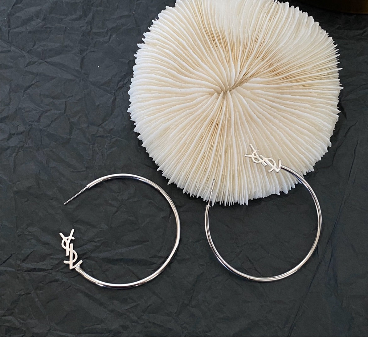 New YSL hoop earring